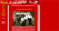 Desktop Screenshot of blaskapelle-montana.net